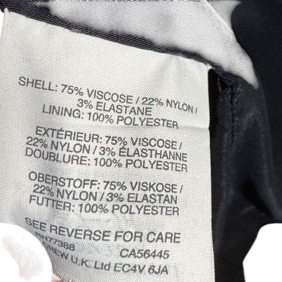 J. Crew 365 Black Going-out Blazer Stretch Twill size 6 Jacket - Picture 5 of 7